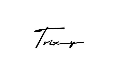 Make a beautiful signature design for name Trixy. Use this online signature maker to create a handwritten signature for free. Trixy signature style 9 images and pictures png
