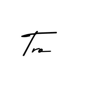 Make a beautiful signature design for name Tro. Use this online signature maker to create a handwritten signature for free. Tro signature style 9 images and pictures png