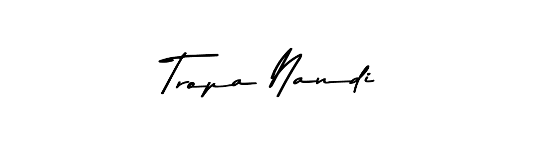 Make a beautiful signature design for name Tropa Nandi. Use this online signature maker to create a handwritten signature for free. Tropa Nandi signature style 9 images and pictures png