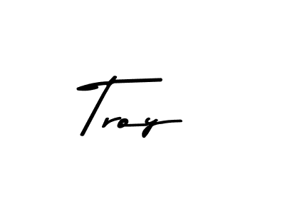 Design your own signature with our free online signature maker. With this signature software, you can create a handwritten (Asem Kandis PERSONAL USE) signature for name Troy. Troy signature style 9 images and pictures png