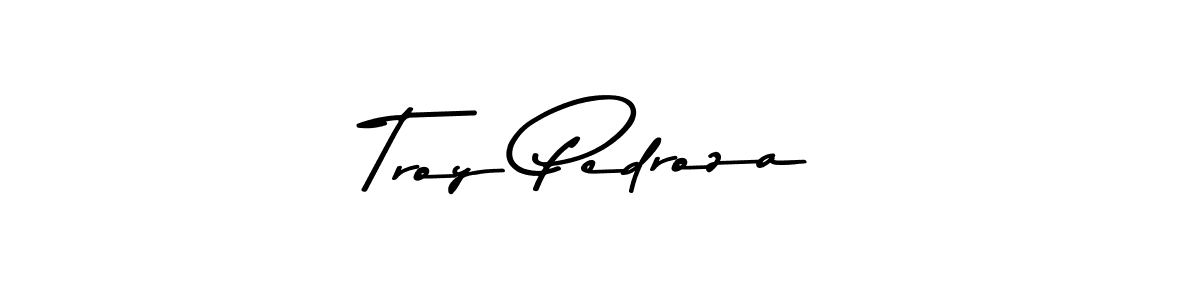 Also we have Troy Pedroza name is the best signature style. Create professional handwritten signature collection using Asem Kandis PERSONAL USE autograph style. Troy Pedroza signature style 9 images and pictures png