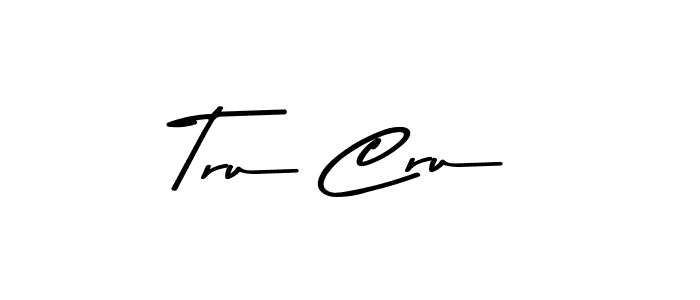 Design your own signature with our free online signature maker. With this signature software, you can create a handwritten (Asem Kandis PERSONAL USE) signature for name Tru Cru. Tru Cru signature style 9 images and pictures png