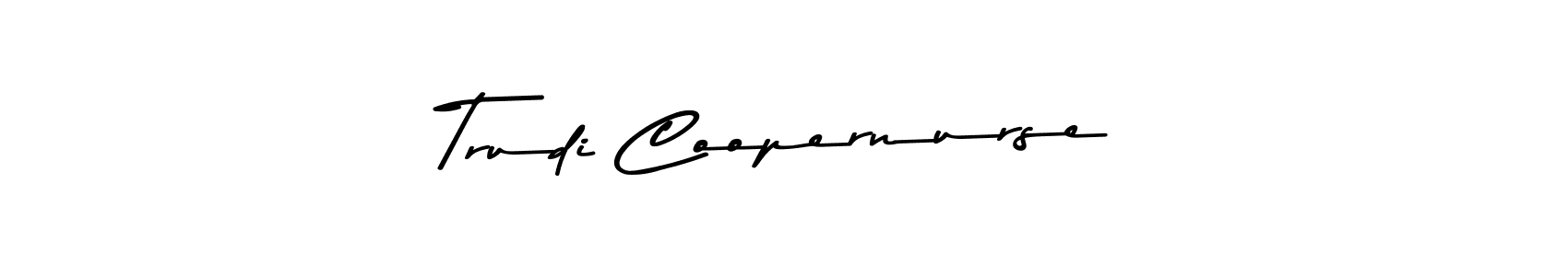 Make a short Trudi Coopernurse signature style. Manage your documents anywhere anytime using Asem Kandis PERSONAL USE. Create and add eSignatures, submit forms, share and send files easily. Trudi Coopernurse signature style 9 images and pictures png