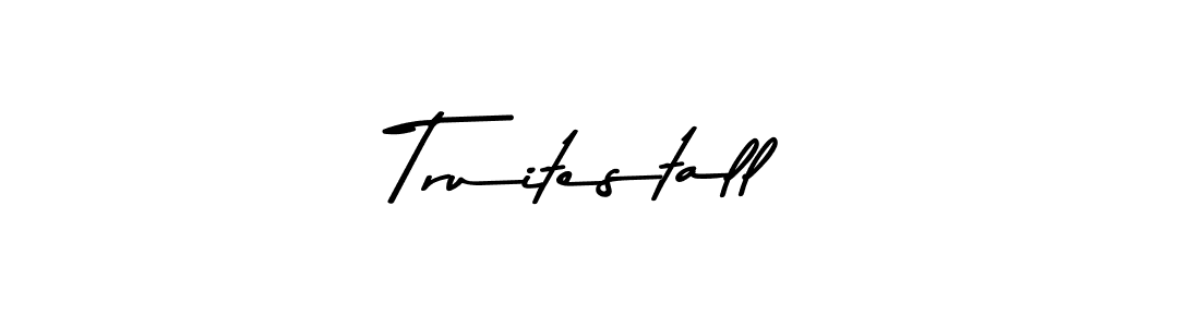 How to Draw Truitestall signature style? Asem Kandis PERSONAL USE is a latest design signature styles for name Truitestall. Truitestall signature style 9 images and pictures png