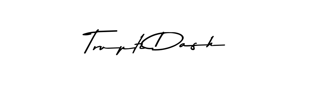 It looks lik you need a new signature style for name Trupti Dash. Design unique handwritten (Asem Kandis PERSONAL USE) signature with our free signature maker in just a few clicks. Trupti Dash signature style 9 images and pictures png