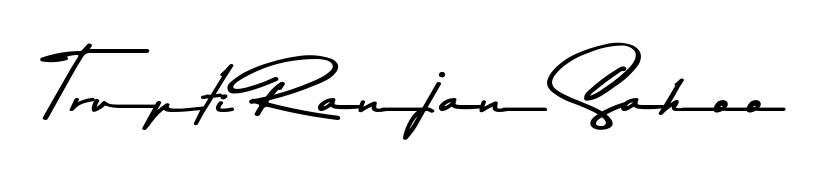 Make a beautiful signature design for name Trupti Ranjan Sahoo. Use this online signature maker to create a handwritten signature for free. Trupti Ranjan Sahoo signature style 9 images and pictures png
