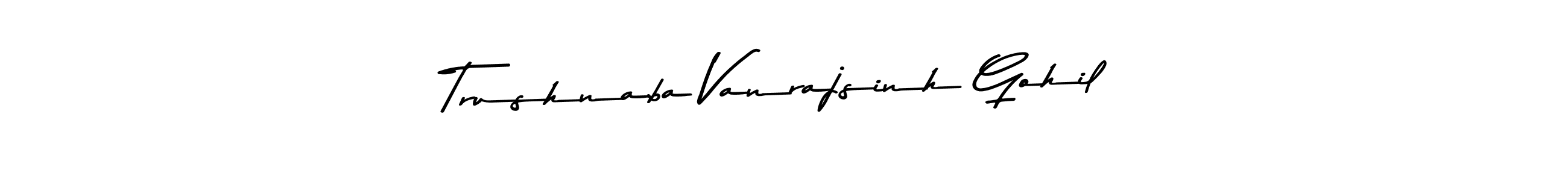 Once you've used our free online signature maker to create your best signature Asem Kandis PERSONAL USE style, it's time to enjoy all of the benefits that Trushnaba Vanrajsinh Gohil name signing documents. Trushnaba Vanrajsinh Gohil signature style 9 images and pictures png