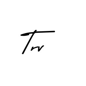 Make a beautiful signature design for name Trv. Use this online signature maker to create a handwritten signature for free. Trv signature style 9 images and pictures png