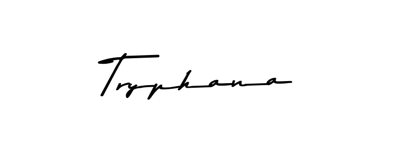 Tryphana stylish signature style. Best Handwritten Sign (Asem Kandis PERSONAL USE) for my name. Handwritten Signature Collection Ideas for my name Tryphana. Tryphana signature style 9 images and pictures png