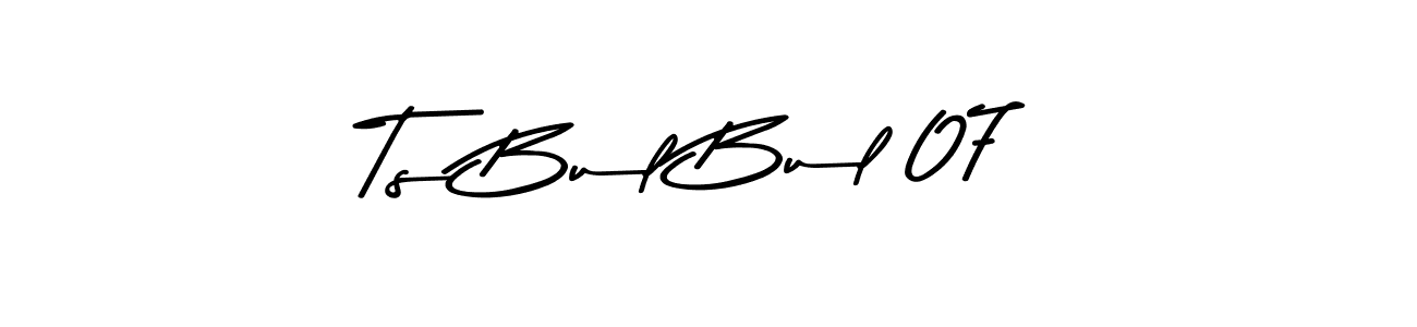 Also You can easily find your signature by using the search form. We will create Ts Bul Bul 07 name handwritten signature images for you free of cost using Asem Kandis PERSONAL USE sign style. Ts Bul Bul 07 signature style 9 images and pictures png