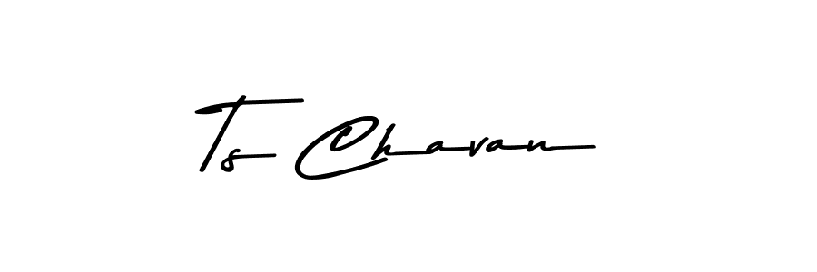 Also You can easily find your signature by using the search form. We will create Ts Chavan name handwritten signature images for you free of cost using Asem Kandis PERSONAL USE sign style. Ts Chavan signature style 9 images and pictures png