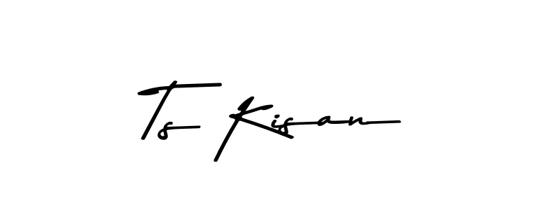 How to Draw Ts Kisan signature style? Asem Kandis PERSONAL USE is a latest design signature styles for name Ts Kisan. Ts Kisan signature style 9 images and pictures png