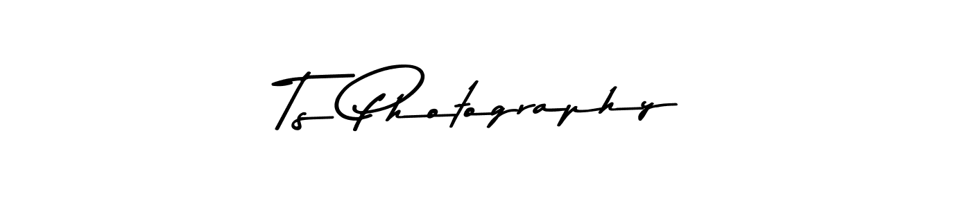Design your own signature with our free online signature maker. With this signature software, you can create a handwritten (Asem Kandis PERSONAL USE) signature for name Ts Photography. Ts Photography signature style 9 images and pictures png