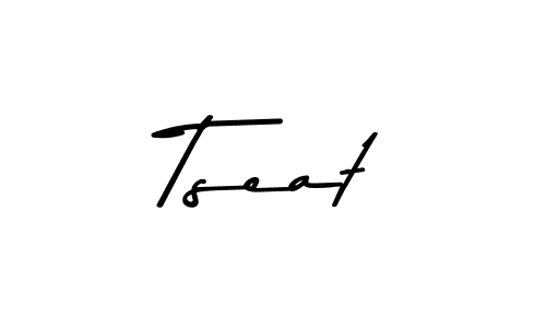 Tseat stylish signature style. Best Handwritten Sign (Asem Kandis PERSONAL USE) for my name. Handwritten Signature Collection Ideas for my name Tseat. Tseat signature style 9 images and pictures png