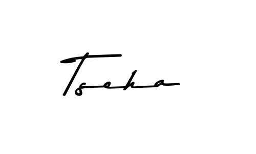 Tseha stylish signature style. Best Handwritten Sign (Asem Kandis PERSONAL USE) for my name. Handwritten Signature Collection Ideas for my name Tseha. Tseha signature style 9 images and pictures png