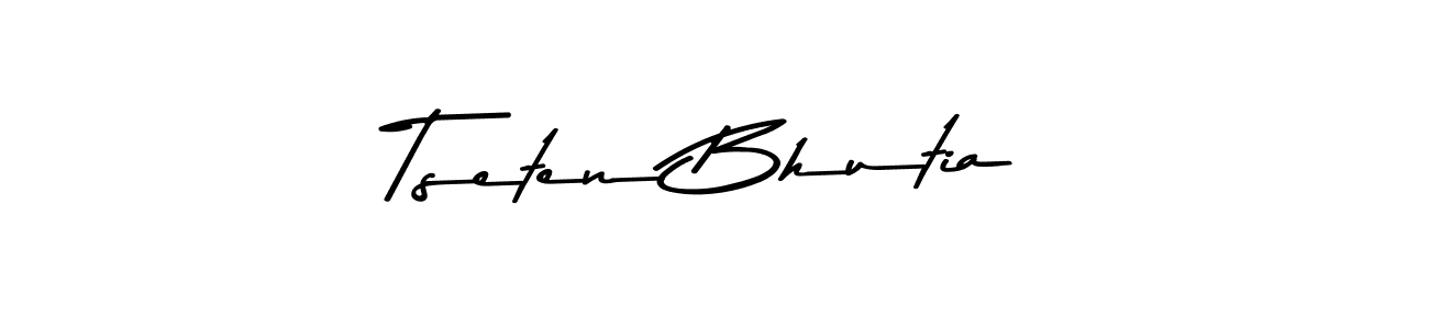 Also we have Tseten Bhutia name is the best signature style. Create professional handwritten signature collection using Asem Kandis PERSONAL USE autograph style. Tseten Bhutia signature style 9 images and pictures png