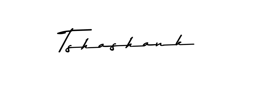 Use a signature maker to create a handwritten signature online. With this signature software, you can design (Asem Kandis PERSONAL USE) your own signature for name Tshashank. Tshashank signature style 9 images and pictures png
