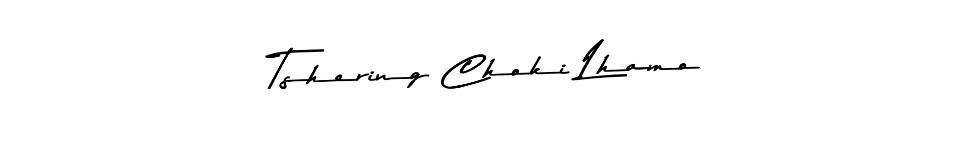 Similarly Asem Kandis PERSONAL USE is the best handwritten signature design. Signature creator online .You can use it as an online autograph creator for name Tshering Choki Lhamo. Tshering Choki Lhamo signature style 9 images and pictures png
