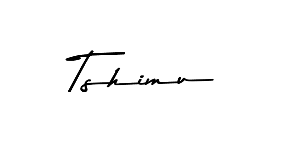 How to make Tshimu signature? Asem Kandis PERSONAL USE is a professional autograph style. Create handwritten signature for Tshimu name. Tshimu signature style 9 images and pictures png