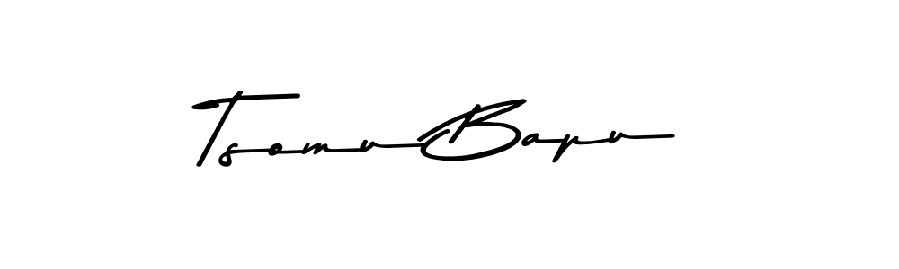 How to make Tsomu Bapu signature? Asem Kandis PERSONAL USE is a professional autograph style. Create handwritten signature for Tsomu Bapu name. Tsomu Bapu signature style 9 images and pictures png