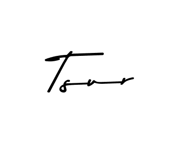 Tsur stylish signature style. Best Handwritten Sign (Asem Kandis PERSONAL USE) for my name. Handwritten Signature Collection Ideas for my name Tsur. Tsur signature style 9 images and pictures png