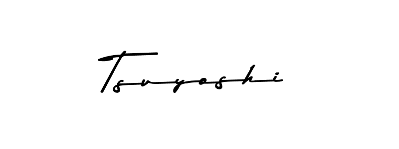 Design your own signature with our free online signature maker. With this signature software, you can create a handwritten (Asem Kandis PERSONAL USE) signature for name Tsuyoshi. Tsuyoshi signature style 9 images and pictures png