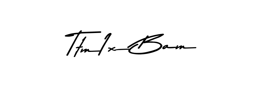 This is the best signature style for the Ttm1x Bam name. Also you like these signature font (Asem Kandis PERSONAL USE). Mix name signature. Ttm1x Bam signature style 9 images and pictures png