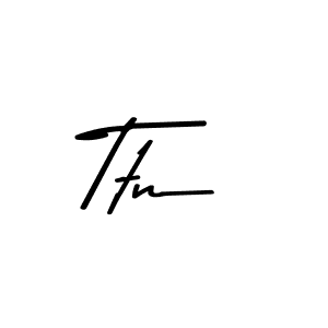 How to make Ttn name signature. Use Asem Kandis PERSONAL USE style for creating short signs online. This is the latest handwritten sign. Ttn signature style 9 images and pictures png