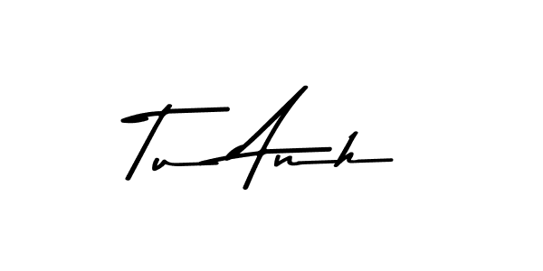 This is the best signature style for the Tu Anh name. Also you like these signature font (Asem Kandis PERSONAL USE). Mix name signature. Tu Anh signature style 9 images and pictures png