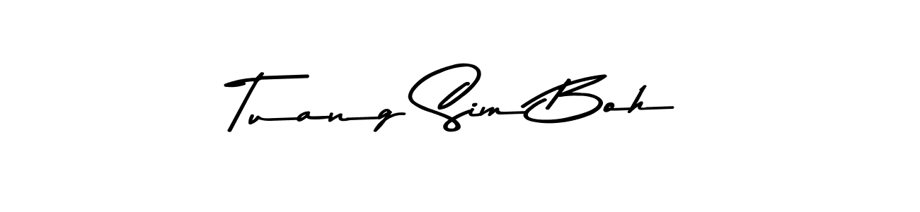 How to Draw Tuang Sim Boh signature style? Asem Kandis PERSONAL USE is a latest design signature styles for name Tuang Sim Boh. Tuang Sim Boh signature style 9 images and pictures png