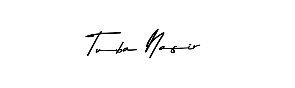 You should practise on your own different ways (Asem Kandis PERSONAL USE) to write your name (Tuba Nasir) in signature. don't let someone else do it for you. Tuba Nasir signature style 9 images and pictures png