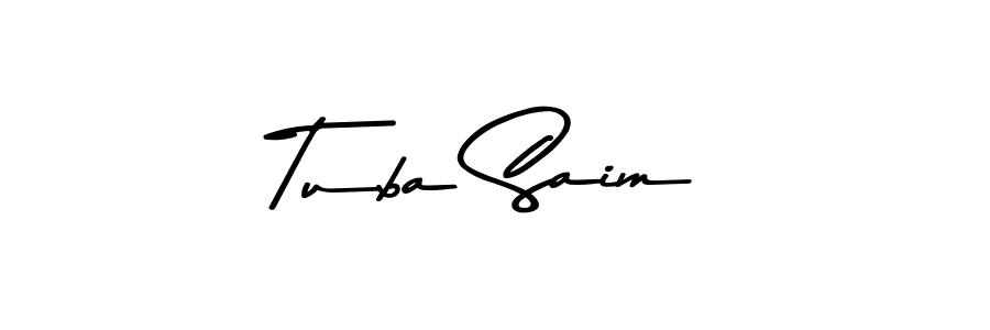 Asem Kandis PERSONAL USE is a professional signature style that is perfect for those who want to add a touch of class to their signature. It is also a great choice for those who want to make their signature more unique. Get Tuba Saim name to fancy signature for free. Tuba Saim signature style 9 images and pictures png