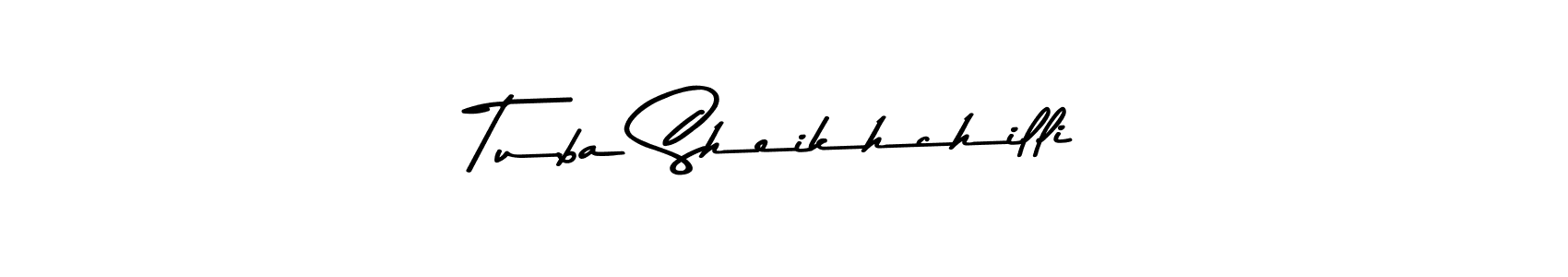 It looks lik you need a new signature style for name Tuba Sheikhchilli. Design unique handwritten (Asem Kandis PERSONAL USE) signature with our free signature maker in just a few clicks. Tuba Sheikhchilli signature style 9 images and pictures png