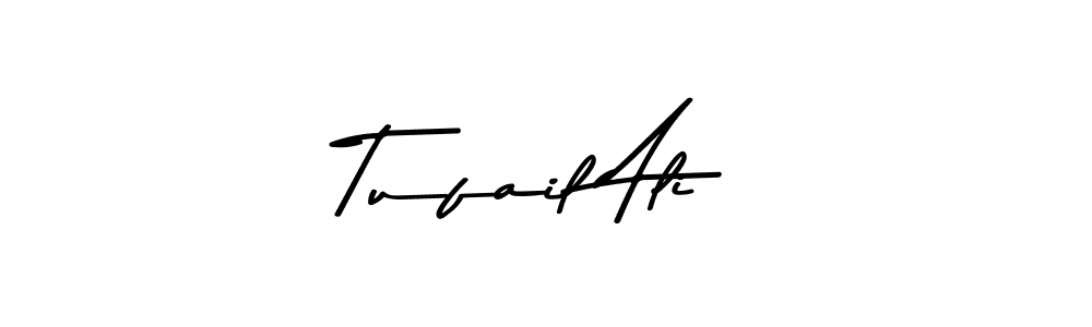 Design your own signature with our free online signature maker. With this signature software, you can create a handwritten (Asem Kandis PERSONAL USE) signature for name Tufail Ali. Tufail Ali signature style 9 images and pictures png