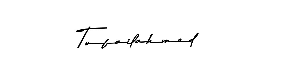 Asem Kandis PERSONAL USE is a professional signature style that is perfect for those who want to add a touch of class to their signature. It is also a great choice for those who want to make their signature more unique. Get Tufailahmed name to fancy signature for free. Tufailahmed signature style 9 images and pictures png