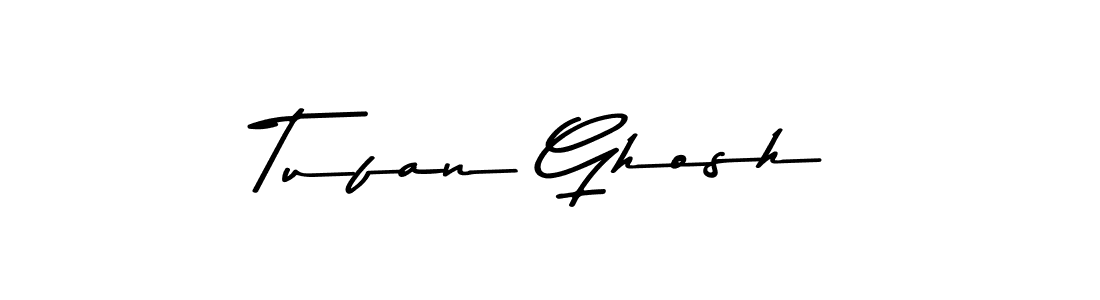 Design your own signature with our free online signature maker. With this signature software, you can create a handwritten (Asem Kandis PERSONAL USE) signature for name Tufan Ghosh. Tufan Ghosh signature style 9 images and pictures png