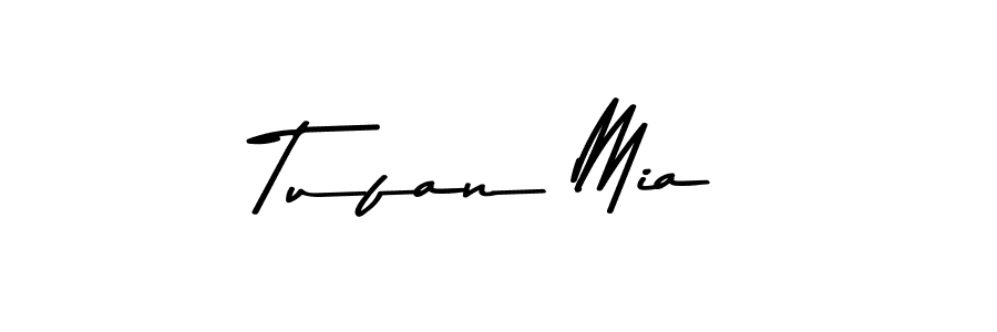 Make a beautiful signature design for name Tufan Mia. With this signature (Asem Kandis PERSONAL USE) style, you can create a handwritten signature for free. Tufan Mia signature style 9 images and pictures png