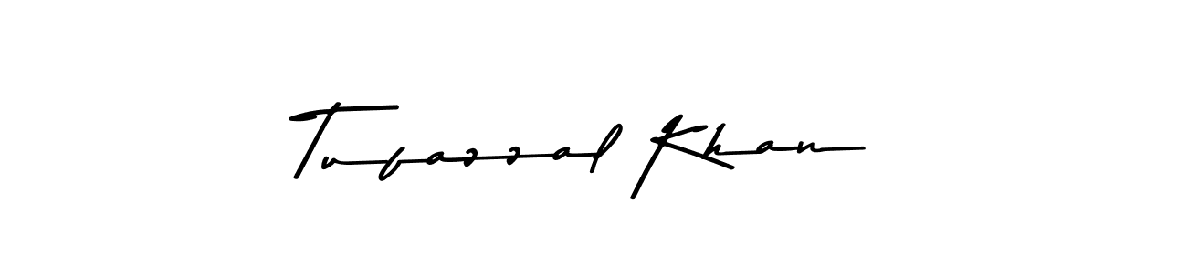 How to make Tufazzal Khan name signature. Use Asem Kandis PERSONAL USE style for creating short signs online. This is the latest handwritten sign. Tufazzal Khan signature style 9 images and pictures png