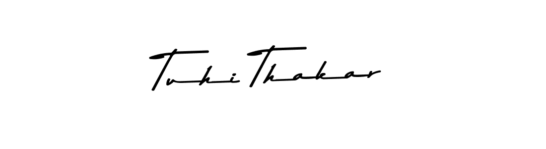 Once you've used our free online signature maker to create your best signature Asem Kandis PERSONAL USE style, it's time to enjoy all of the benefits that Tuhi Thakar name signing documents. Tuhi Thakar signature style 9 images and pictures png