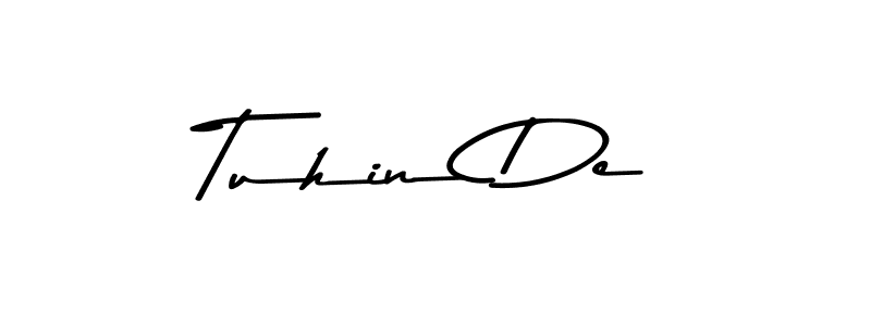 Also You can easily find your signature by using the search form. We will create Tuhin De name handwritten signature images for you free of cost using Asem Kandis PERSONAL USE sign style. Tuhin De signature style 9 images and pictures png