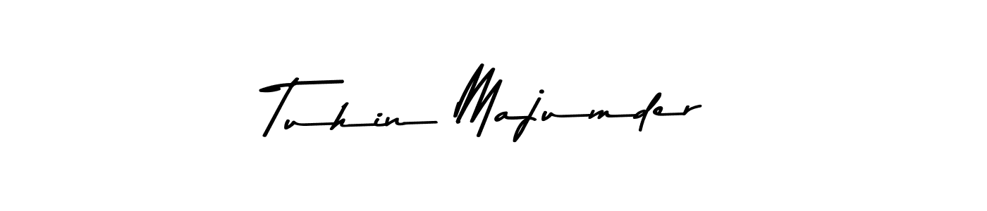 How to make Tuhin Majumder signature? Asem Kandis PERSONAL USE is a professional autograph style. Create handwritten signature for Tuhin Majumder name. Tuhin Majumder signature style 9 images and pictures png