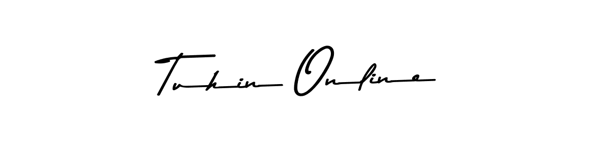 Similarly Asem Kandis PERSONAL USE is the best handwritten signature design. Signature creator online .You can use it as an online autograph creator for name Tuhin Online. Tuhin Online signature style 9 images and pictures png