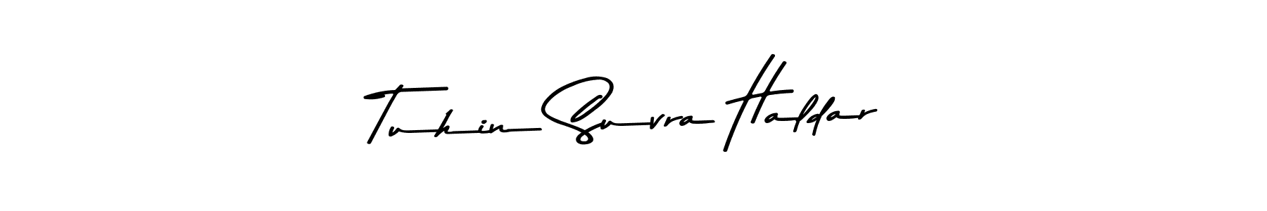 Use a signature maker to create a handwritten signature online. With this signature software, you can design (Asem Kandis PERSONAL USE) your own signature for name Tuhin Suvra Haldar. Tuhin Suvra Haldar signature style 9 images and pictures png
