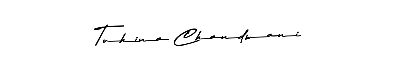 It looks lik you need a new signature style for name Tuhina Chandwani. Design unique handwritten (Asem Kandis PERSONAL USE) signature with our free signature maker in just a few clicks. Tuhina Chandwani signature style 9 images and pictures png