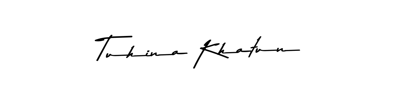 Also You can easily find your signature by using the search form. We will create Tuhina Khatun name handwritten signature images for you free of cost using Asem Kandis PERSONAL USE sign style. Tuhina Khatun signature style 9 images and pictures png