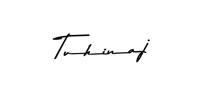 How to make Tuhinaj signature? Asem Kandis PERSONAL USE is a professional autograph style. Create handwritten signature for Tuhinaj name. Tuhinaj signature style 9 images and pictures png