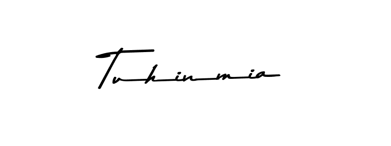 if you are searching for the best signature style for your name Tuhinmia. so please give up your signature search. here we have designed multiple signature styles  using Asem Kandis PERSONAL USE. Tuhinmia signature style 9 images and pictures png