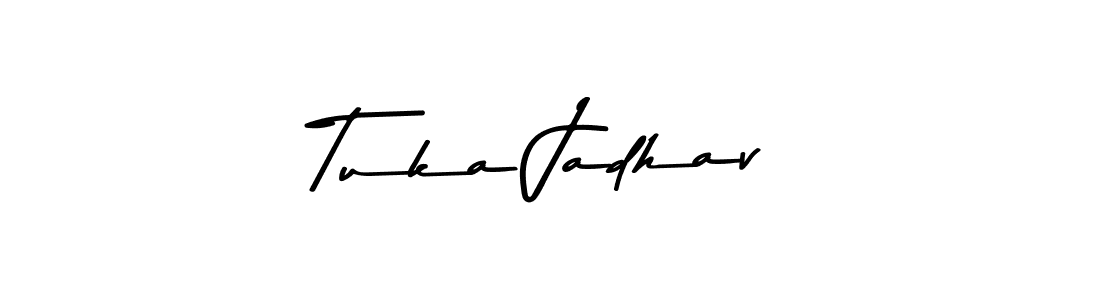 Also we have Tuka Jadhav name is the best signature style. Create professional handwritten signature collection using Asem Kandis PERSONAL USE autograph style. Tuka Jadhav signature style 9 images and pictures png
