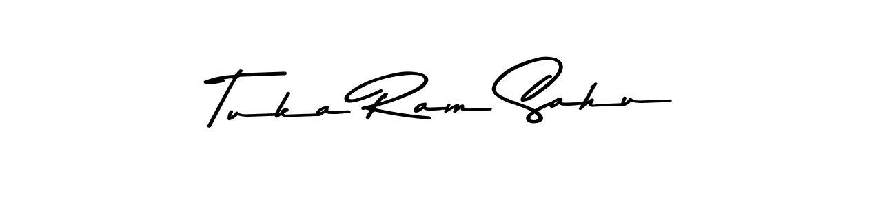 Also You can easily find your signature by using the search form. We will create Tuka Ram Sahu name handwritten signature images for you free of cost using Asem Kandis PERSONAL USE sign style. Tuka Ram Sahu signature style 9 images and pictures png