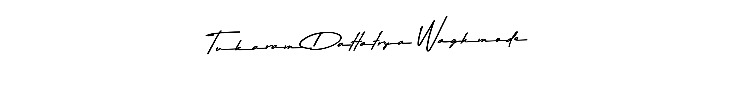 Make a beautiful signature design for name Tukaram Dattatrya Waghmode. With this signature (Asem Kandis PERSONAL USE) style, you can create a handwritten signature for free. Tukaram Dattatrya Waghmode signature style 9 images and pictures png
